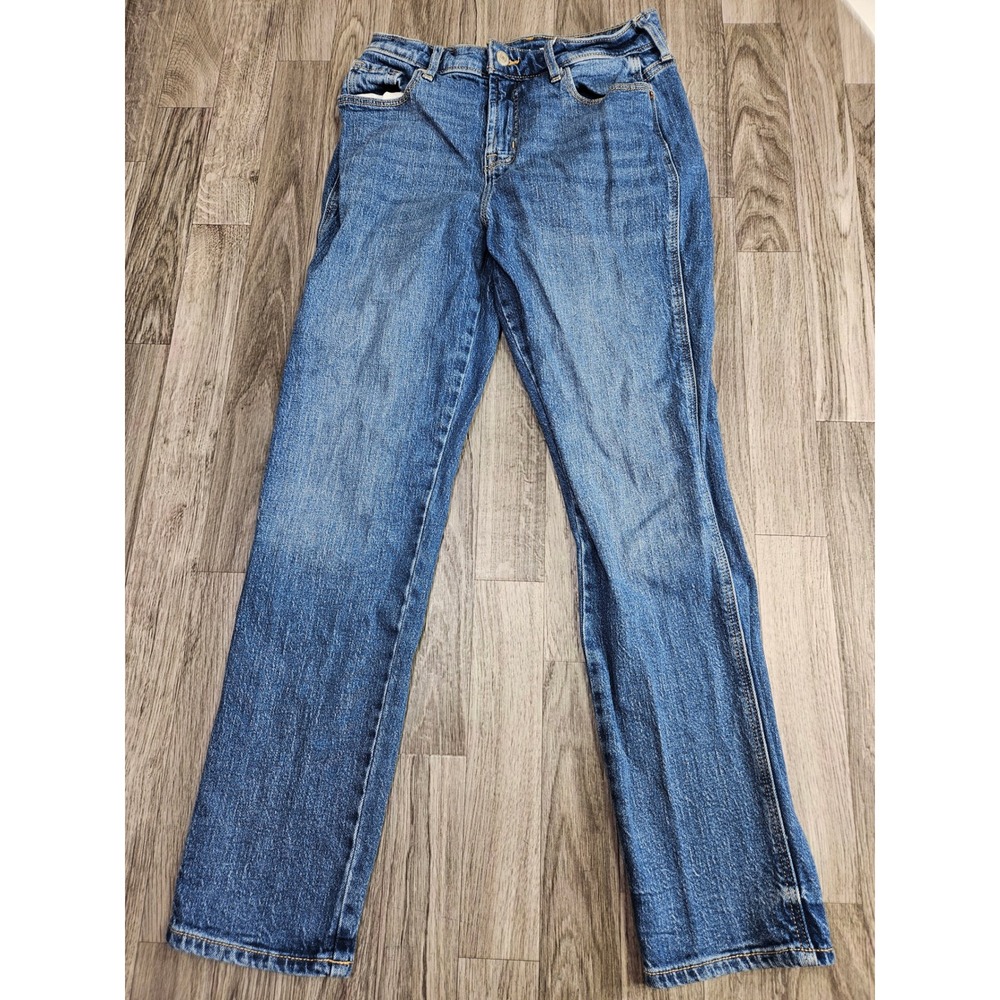 Old Navy Vintage Slim Jeans Women 4 Blue High Rise Secret Smooth Pockets Denim